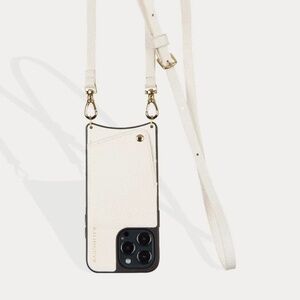 NWT 14 Pro Emma Pebble Leather Crossbody Bandolier